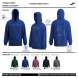 SUDADERA CON CAPUCHA U-TRIBE AZUL