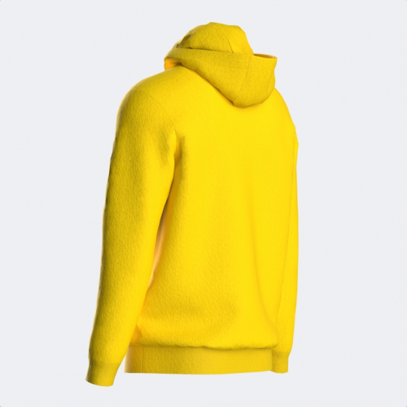 SUDADERA CON CAPUCHA UNIVERSO AMARILLO