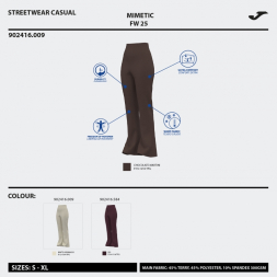 PANTALÓN LARGO MIMETIC BEIGE