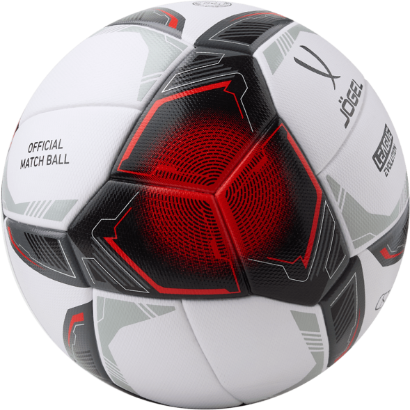 Мяч футбольный JÖGEL League Evolution Pro №5, белый