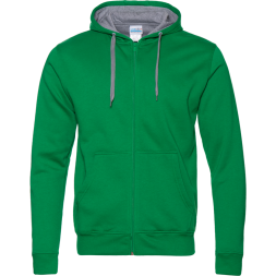 Толстовка мужская STAN с капюшоном на молнии футер с начёсом