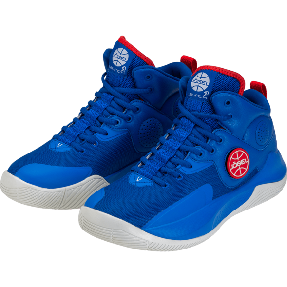 Кроссовки баскетбольные JÖGEL Launch MID, Blue/red/white
