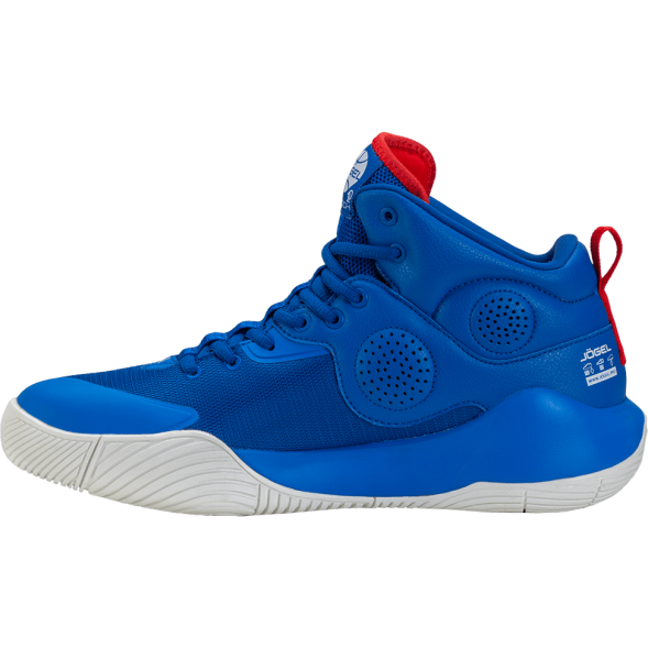 Кроссовки баскетбольные JÖGEL Launch MID, Blue/red/white