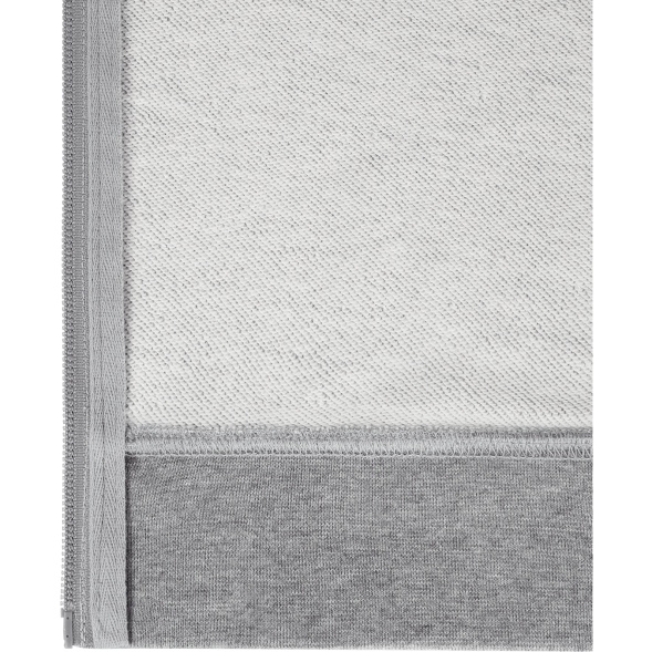 Худи на молнии JÖGEL ESSENTIAL Cotton FZ Hoodie, серый меланж, детский