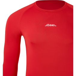Футболка компрессионная с длинным рукавом JÖGEL CAMP PerFormDRY Baselayer LS Tee, красный