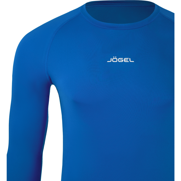 Футболка компрессионная с длинным рукавом JÖGEL CAMP PerFormDRY Baselayer LS Tee, синий