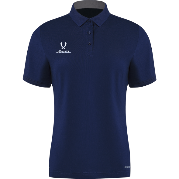Поло женское JÖGEL PREMIER PerFormDRY CVC Polo W, темно-синий