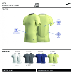 CAMISETA MANGA CORTA CORE AZUL