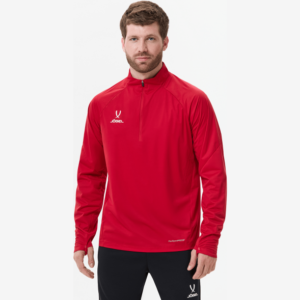 Топ ветрозащитный JÖGEL PREMIER PerFormPROOF Wind Top, темно-красный