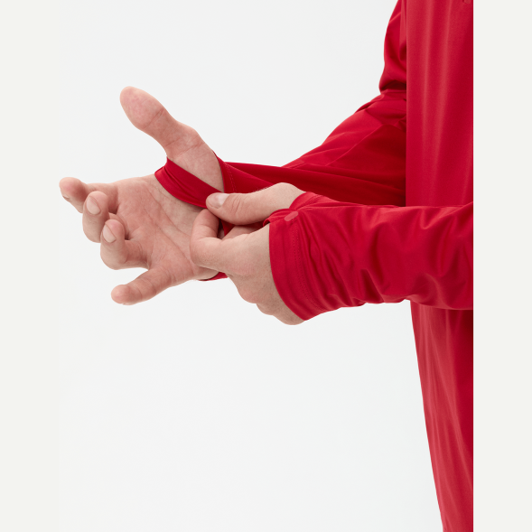 Топ ветрозащитный JÖGEL PREMIER PerFormPROOF Wind Top, темно-красный