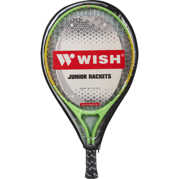 Ракетка для большого тенниса WISH AlumTec JR 2900 19'', зеленый