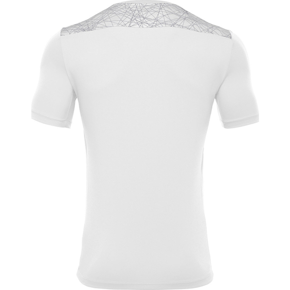 Футболка спортивная унисекс MACRON Nash, 50760123-WT-2XL, размер 2XL, белый