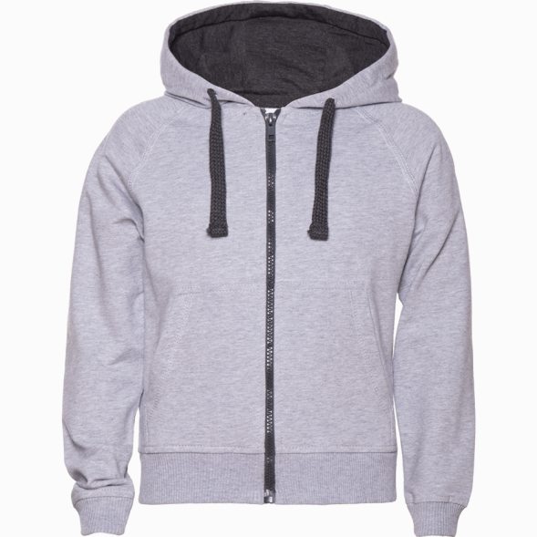 Толстовка детская STAN с капюшоном на молнии футер без начёса 260, 61J