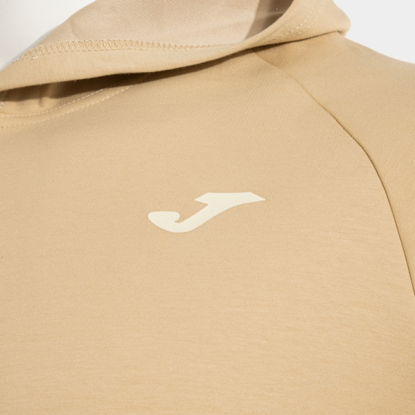 SUDADERA CON CAPUCHA BREATH BEIGE