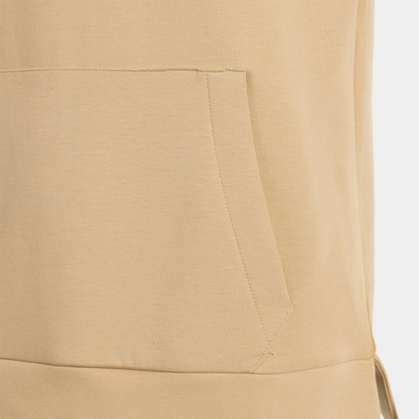 SUDADERA CON CAPUCHA BREATH BEIGE