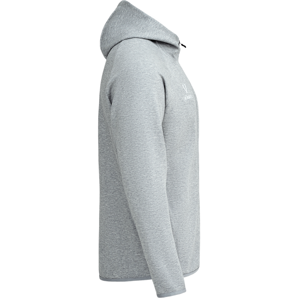 Худи на молнии JÖGEL ESSENTIAL Athlete Hooded FZ Jacket, серый