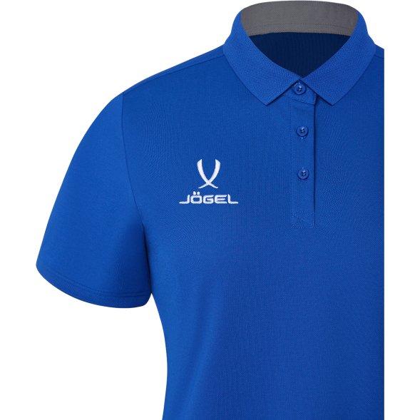 Поло женское JÖGEL PREMIER PerFormDRY CVC Polo W, синий