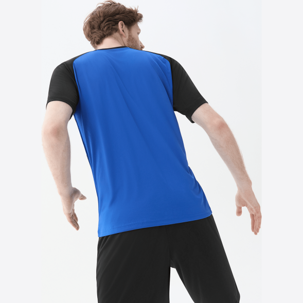 Футболка игровая JÖGEL CAMP Striped Jersey, синий/черный