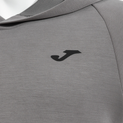 SUDADERA CON CAPUCHA BREATH GRIS