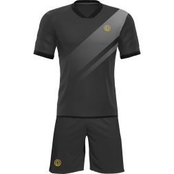 Футбольная форма ЭКИПО STRIPE Черный цвет