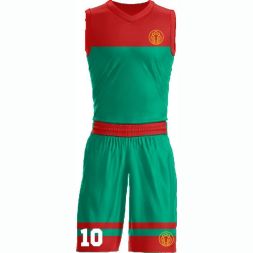 Баскетбольная форма ЭКИПО PLANE Зеленый цвет