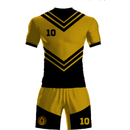 Футбольная форма ЭКИПО - Тёмно-желтая