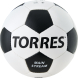 Мяч футб. TORRES Main Stream, F30184,р.4, 32 пан. ПУ, 4 под. слоя, руч. сшив., бело-черный