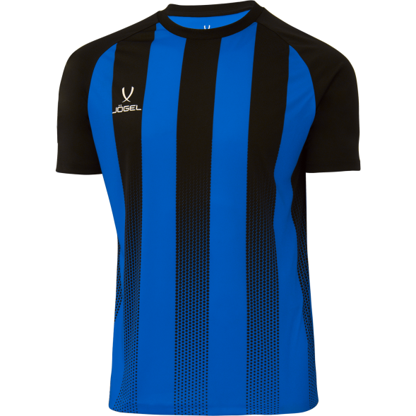 Футболка игровая JÖGEL CAMP Striped Jersey, синий/черный, детский